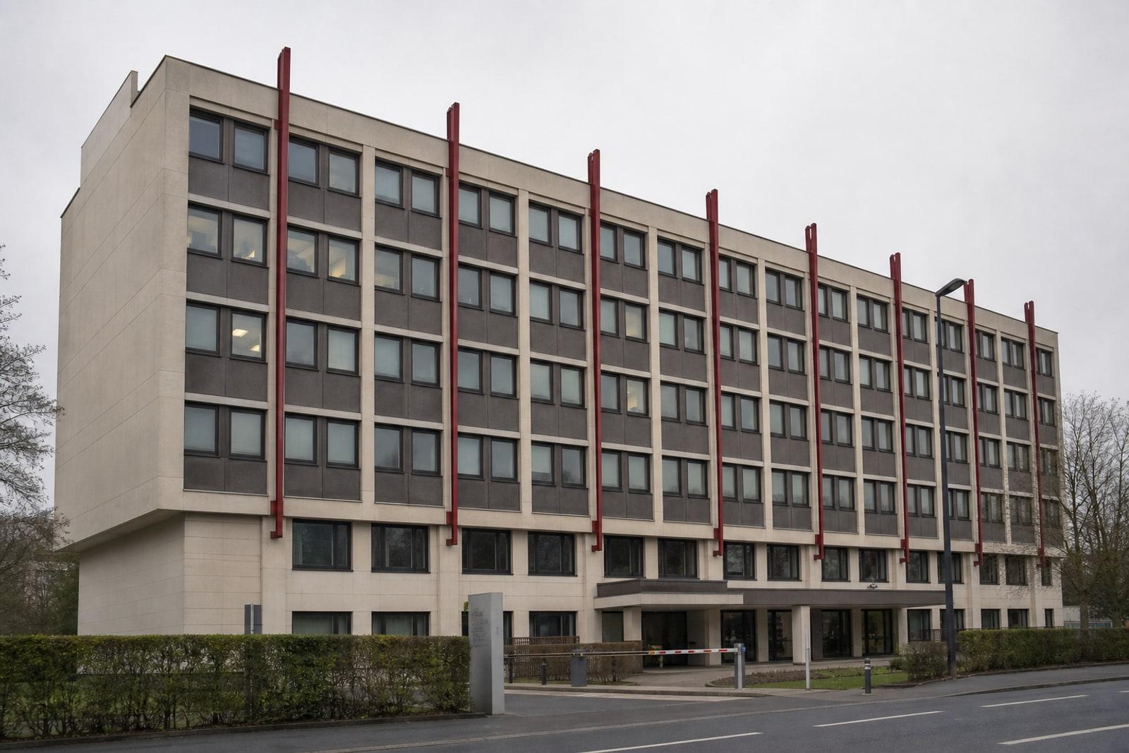 Gebai vun der Generaldirektioun fir Immigratioun op 26, route d'Arlon an der Stad Lëtzebuerg