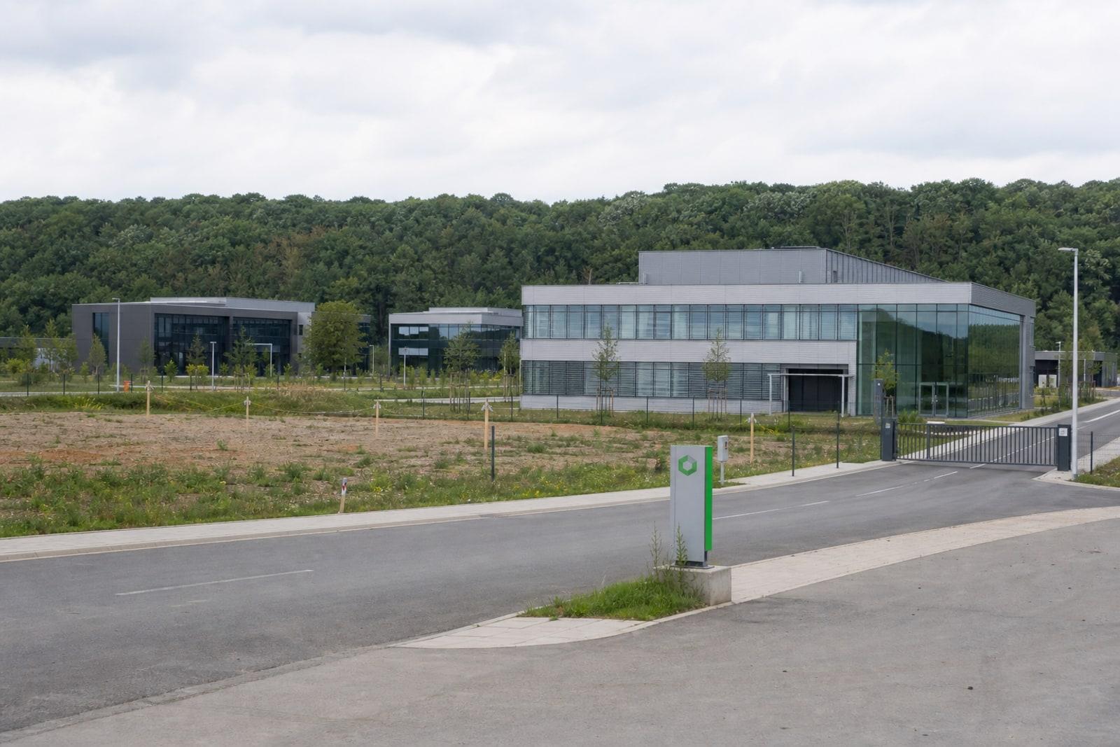 De ParcLuxite-Site zu Kockelscheuer, wou de Weltraumtestzenter vum Space Campus geplangt ass